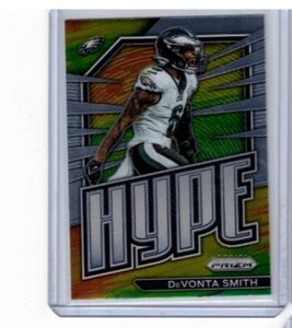 2022 Panini Prizm DeVonta Smith Hype Insert #H-12 Eagles - Picture 1 of 2