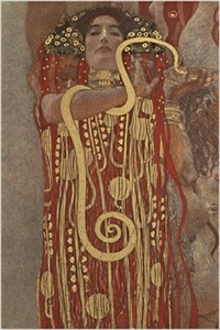 hygeia fantasies and crises GUSTAV KLIMT vintage painting ART POSTER 20x30 - Picture 1 of 1