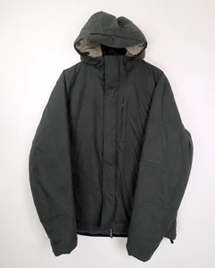 Abrigo acolchado NORSE PROJECTS para hombre talla US L FYN plumón de pato 70/30 verde oliva con capucha - Imagen 1 de 12