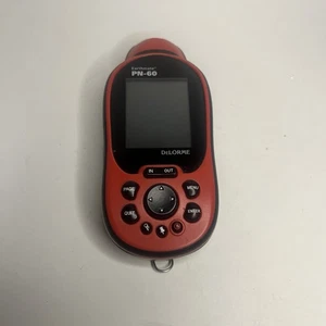 DeLorme Earthmate PN-60 2.2'' LCD Handheld Hiking GPS W/ 2 Gb Card Unit Only - Picture 1 of 9