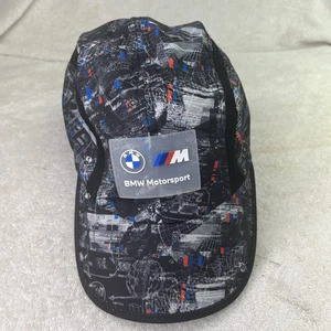 BMW Motorsports Baseball Driving Cap Adjustable Embroidered Logo digital camoufl - Picture 1 of 5