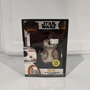 Funko POP! Pin esmaltado Star Wars - BB-8 (Brilla en la oscuridad) #29 - Nuevo - Imagen 1 de 6