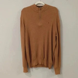 Tommy John Pullover 1/4 Zip Camel Farbe Größe M - Bild 1 von 7