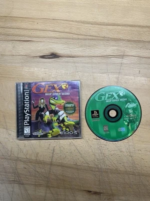 Gex 3 Deep Cover Gecko PS1 PlayStation 1 (1999) Complete in Box - Image 1 of 3