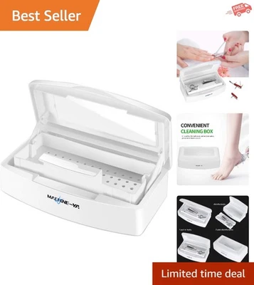 Bandeja Esterilizadora Compacta con Ventana Transparente - Ideal para Manicura Salones y Hogar Foto 1 de 4