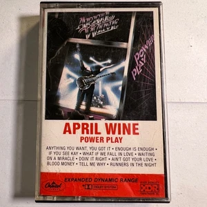 APRIL WINE – Power Play (1982 Capitol 4N-16344) Cassette XDR Expanded Range - Picture 1 of 2