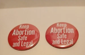 2 prendedores de botones legales y seguros para mantener el aborto #B3 - Imagen 1 de 3