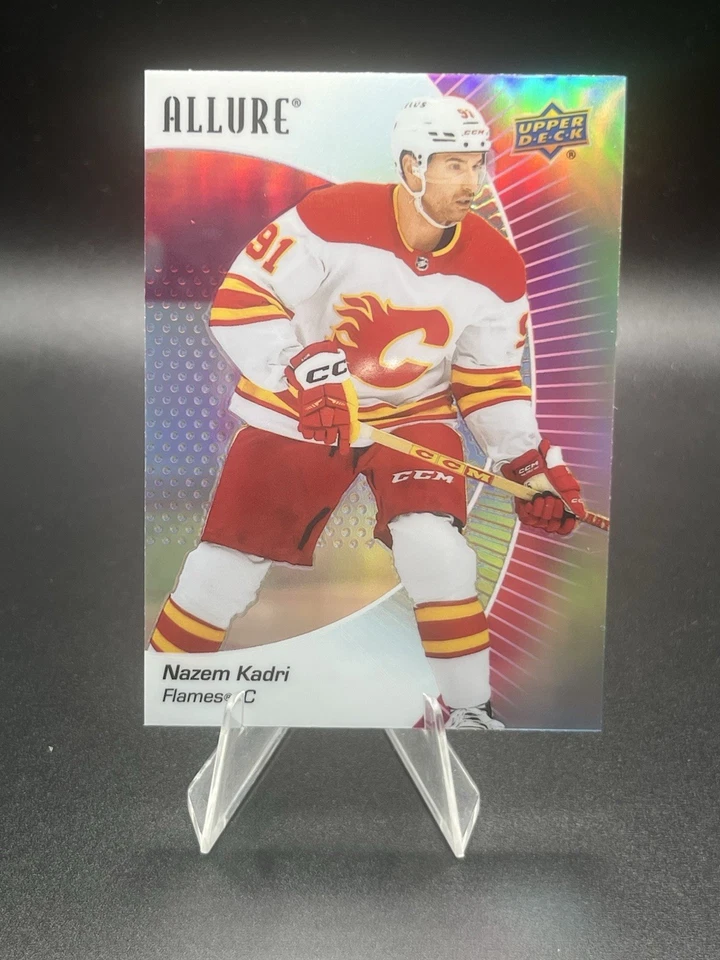 2023/24 Upper Deck Allure Nazem Kadri Pink Lemonade Refractor #63 - Image 1 of 2