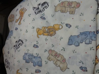 Sábana bajera ajustable NoJo bebé animales africanos Foto 1 de 4
