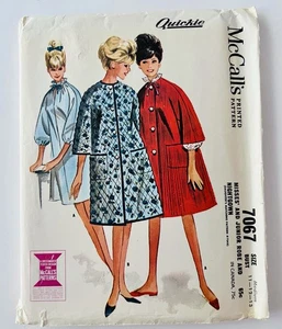 BATA Y CAMISÓN McCall’s 7067 Jr. Tallas 11-12-13 Vintage 1963 - Imagen 1 de 3