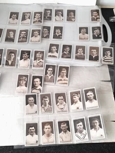 FAMOUS RUGBY PLAYERS 1926 OGDEN'S CIGARETTE CARDS , 7 MISSING, - Picture 1 of 8