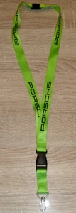 original Porsche Schlüsselband Auto KFZ Felgen Zubehör Merchandise Key Lanyard - Picture 1 of 5