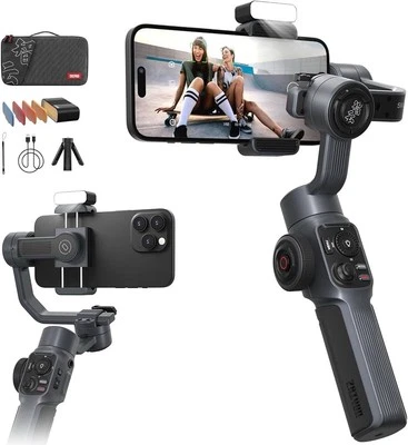 Zhiyun Smartphone Gimbal Smooth 5 Combo 3-Axis Handheld Stabilizer w/Tripod - Image 1 of 4