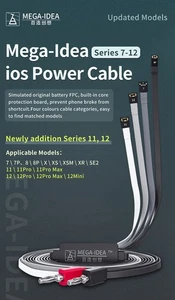 iPhone Boot Test Cable DC Bench Power Supply PCB Repair Apple 7-12 Series UK - Picture 1 of 16