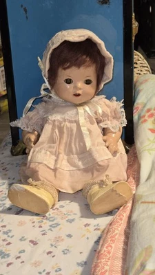 Muñeca bebé vintage Arranbee Dream circa 1930 composición ojos dormidos en muy buena condición Foto 1 de 4