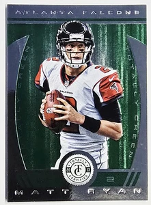 Panini 2013 totalmente certificado #2 Matt Ryan verde platino/5 Atlanta Falcons ✨️ - Imagen 1 de 2