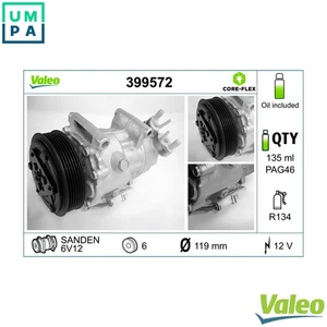 COMPRESSOR AIR CONDITIONING 399572 FOR PEUGEOT CITROËN C3/Pluriel NEMO/MPV/Box - Picture 1 of 10