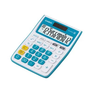 Casio MJ-12VCb (BLUE) Desktop Calculator |12 digit |300 step check - Picture 1 of 2