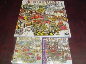 DEEP PURPLE JAPAN OBI REPLICA BOOK OF TALIESYN CD + BONUS JACKET + VINYL MONO LP - Imagen 1 de 1