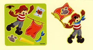 10 pegatinas piratas Make Your Own Build A Bear - Favores de fiesta - Recompensas - Imagen 1 de 1