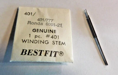 VÁSTAGO DE BOBINADO RONDA 6061-21 EXTRA LARGO. NUEVO STOCK ANTIGUO Foto 1 de 2