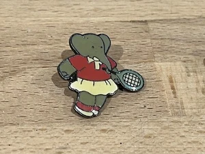 BABAR ELEPHANT ELEPHANT TENNIS COMIC BOOK PINS - Picture 1 of 1