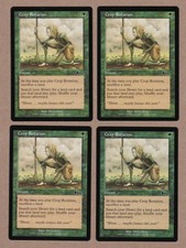 MTG - 4X Crop Rotation X4 - Urza's Legacy - Common NM/MT - Playset