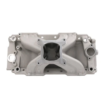 BBC Aluminum Air Gap Single Plane Intake Manifold for Big Block Chevy V8 396-454 - Image 1 of 4