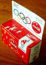 Jewish ADVERTISING Hebrew COCA COLA CAMERA + FILM Box ISRAEL Olympic GAMES 1996