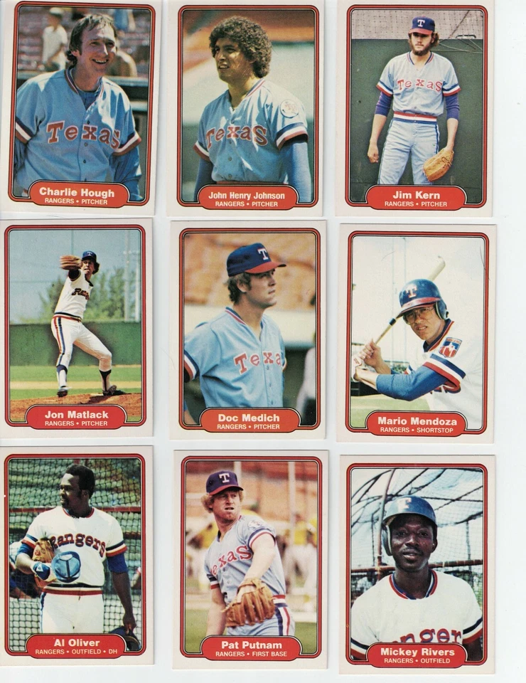 1982 FLEER Baseball Complete Your Set 251-500 - Image 1 of 1