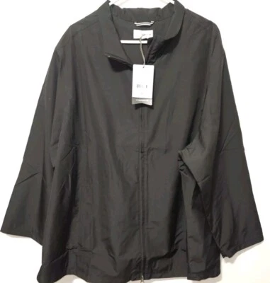 Cutter And Buck Weather Tech Womans Black Windbreaker New With Tags Size 5XL - Image 1 of 4