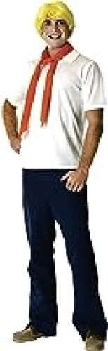 Disfraz de Scooby Doo Fred de lujo para hombre Foto 1 de 1
