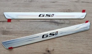 Original Opel GSI Schriftzug Einstiegsleisten 37x410mm GM 39118705 - Picture 1 of 5
