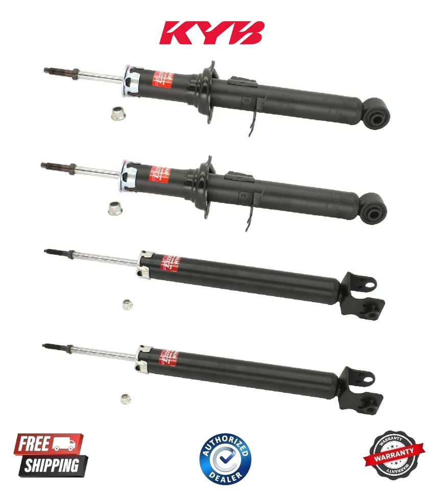 KYB 4 Amortiguadores 340020/349096 para Infiniti G35 G37 Sedán 07-11 y G37 Cupé 09-11 Foto 1 de 1