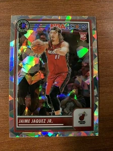 Aros NBA 2023-24 Stock Premium #51 Jaime Jaquez Jr. RC Plata Cracked Ice Prizm - Imagen 1 de 2