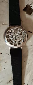 Orologio da trincea militare PATRIA 15-Jewel argento sterling quadrante integrale guardia epoca prima guerra mondiale - Foto 1 di 12