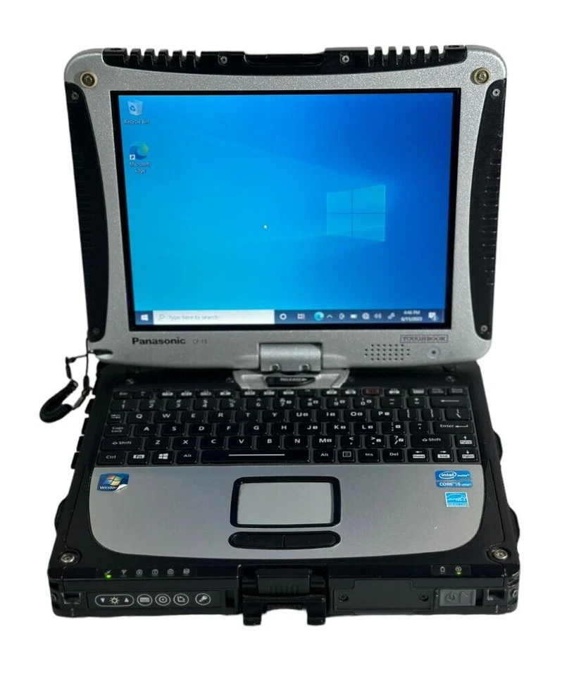 Panasonic Toughbook CF19 MK6 Core i5 3320M 8GB RAM 512GB SSD Táctil Win 10 Pro Foto 1 de 4