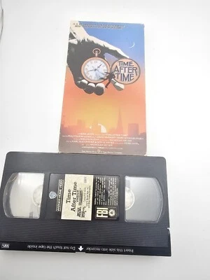 Time After Time (VHS, 1990) Малкольм Макдауэлл, Мэри Стинбурген - Изображение 1 из 4