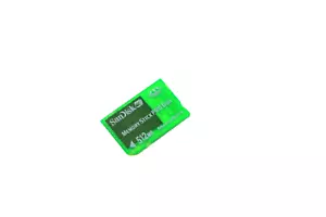 San Disk Memory Stick Pro Duo 512MB SDMSG-512 Translucent Green - Picture 1 of 4