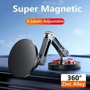 Magnetic Car Phone Holder Universal Samsung Apple Android - Picture 1 of 6