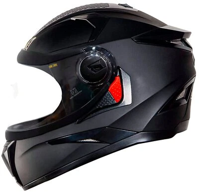 Yamaha YRB ABS Full Face Helmet (Size XL, Matt Black) Y6AYRBMBXL21 - Image 1 of 4