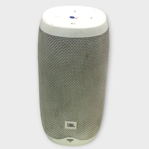 JBL Link 10 Portable Bluetooth Speaker with Google Assistant - White Used - Picture 1 of 4