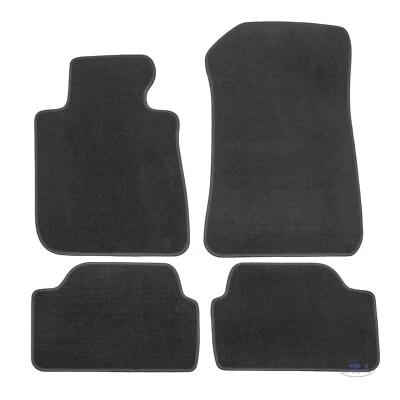 Juego completo alfombrillas coche BMW Serie 1 E87 2004-2012 antracita calidad OEM Foto 1 de 4