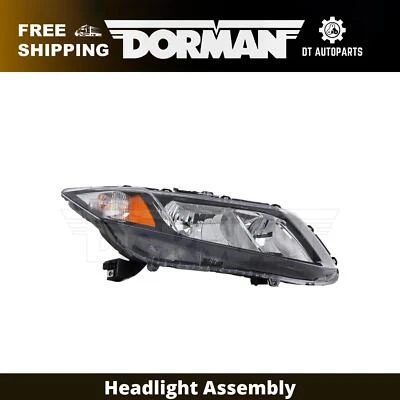 Para 2013-2015 Honda Civic Sedan Dorman conjunto de farol dianteiro direito 2014 - Imagem 1 de 4