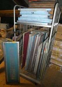 Siebdrucksieb Siebdruckrahmen Alu-Rahmen Sieb Profiausführung - Bild 1 von 1