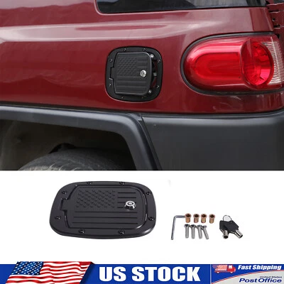 Подходит для Toyota FJ Cruiser 2007-14 годов выпуска крышка топливного бака запирающаяся дверь ключевые детали алюминий - Изображение 1 из 4