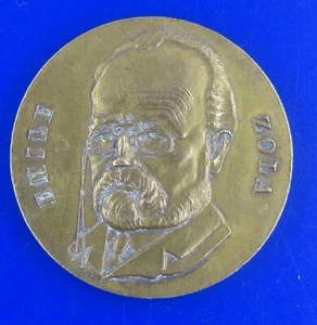 MEDAGLIA FRANCIA EMILE ZOLA medaglia bronzo - Foto 1 di 4