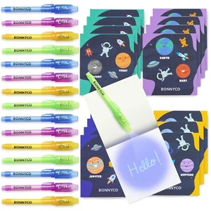 Penna Invisibile e Taccuino, 16 Pezzi Spazio - BONNYCO | Gadget Compleanno - Foto 1 di 7