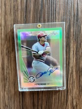 2015 Leaf 25th Anniversary Pete Rose Auto Autograph Reds 10/10