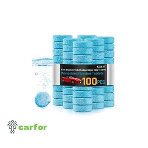 Sukh Car Windshield Washer Tablets - Washer Fluid Tablets Glass Cleaner Concentr - Picture 1 of 4